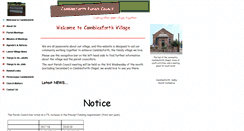 Desktop Screenshot of camblesforth-parishcouncil.org.uk